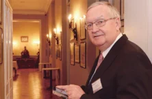 Patrick Artus chez Natixis. (© Natixis)