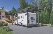 Carport jardin Trigano (©TRIGANO)