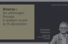 Bourse : les arbitrages fiscaux à réaliser avant le 31 décembre  