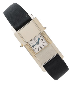 Montre Cartier, modèle Glissière