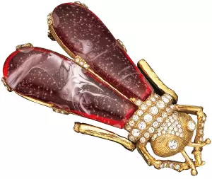 Christian Dior, broche Cigale